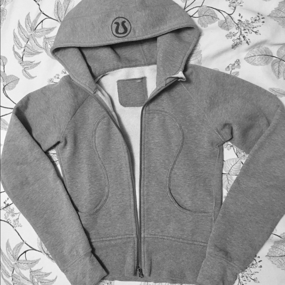 Lululemon Grey Scuba Hoodie